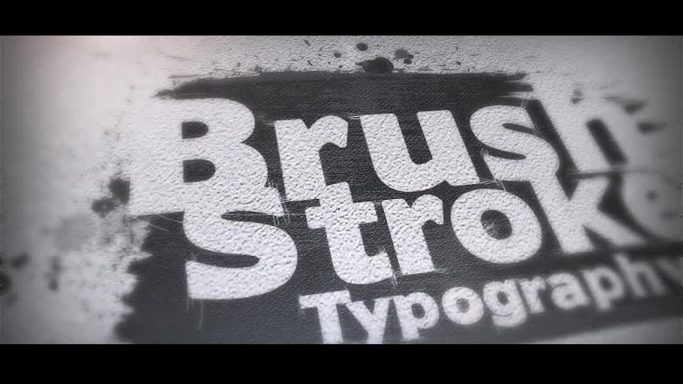 Brush Stroke Typography Videohive 9184479 After Effects Image 1