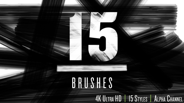 Brush Strokes 4K - Download Videohive 20925086
