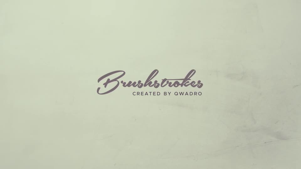 Brush Strokes Frame Slideshow - Download Videohive 20698299