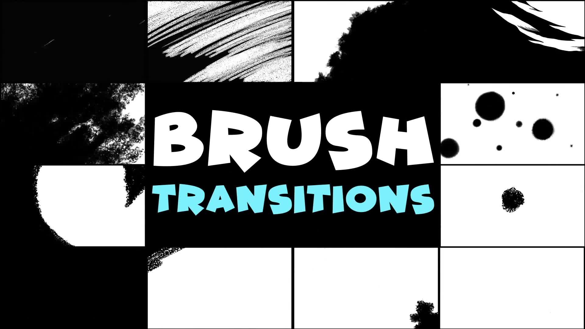 Brush Transitions | After Effects Videohive 37459079 After Effects Image 1