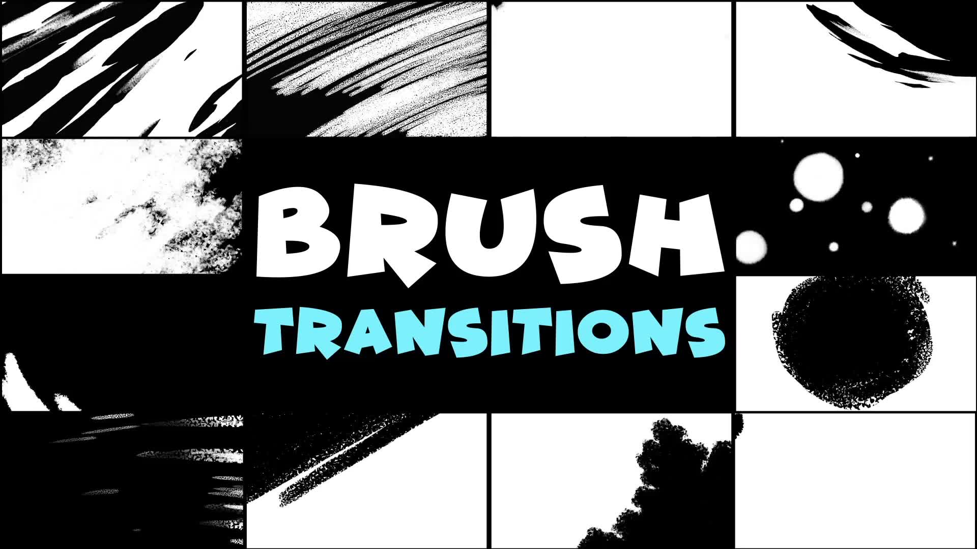 Brush Transitions | DaVinci Resolve Videohive 37649146 DaVinci Resolve Image 2