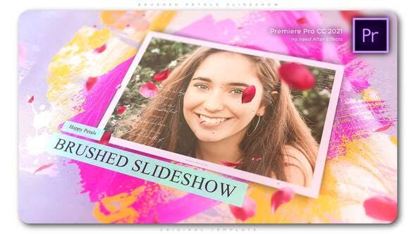 Brushed Petals Slideshow - 32919657 Download Videohive