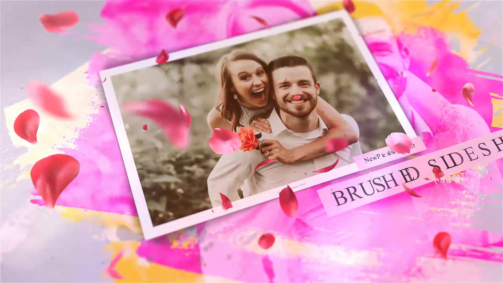 Brushed Petals Slideshow - Download Videohive 22549430