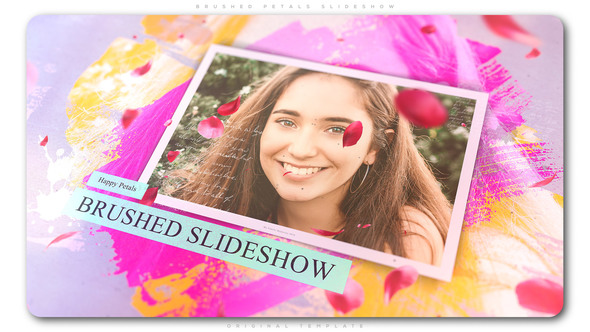 Brushed Petals Slideshow - Download Videohive 22549430