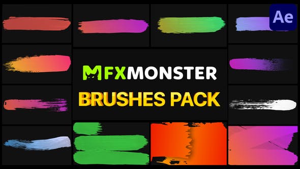 Brushes Pack 02 | After Effects - 32029733 Videohive Download