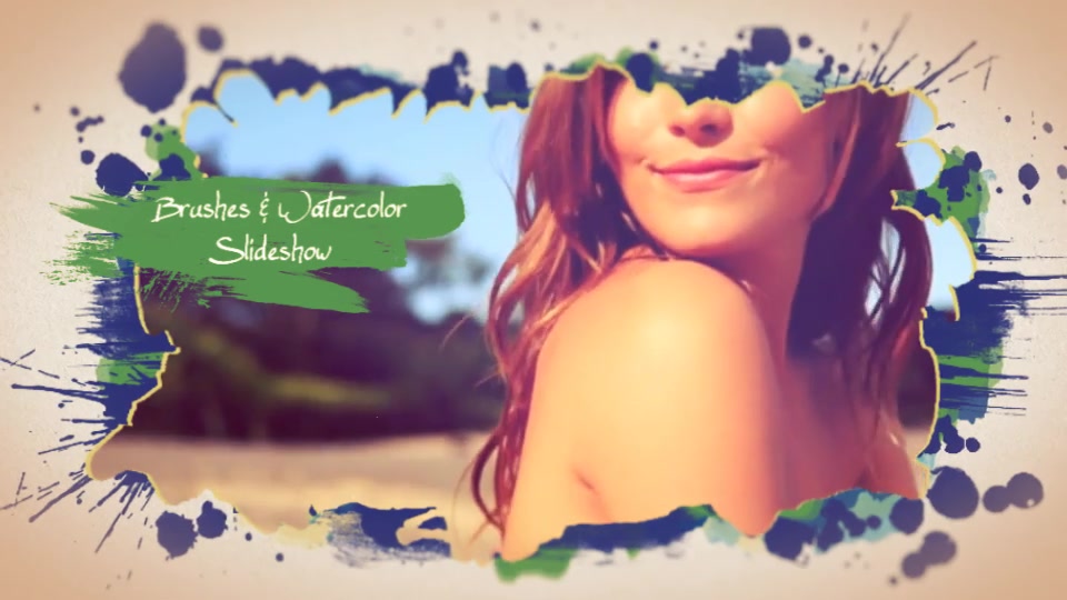 Brushes & Watercolor Slideshow - Download Videohive 20826361