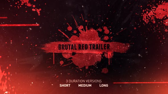 Brutal Red Trailer - Download 11274906 Videohive