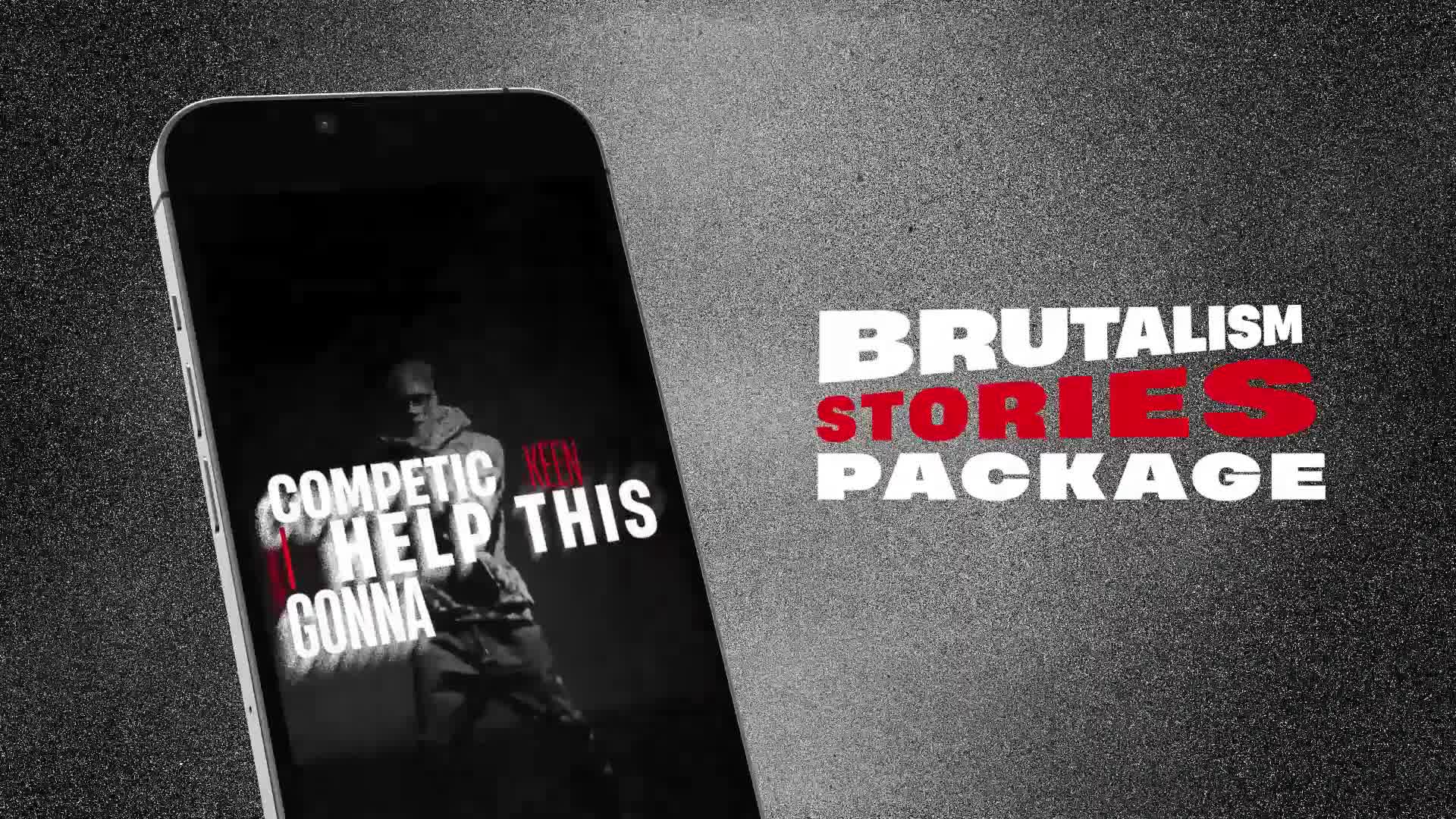 Brutalism Stories // Lyric Video Videohive 35880380 After Effects Image 5