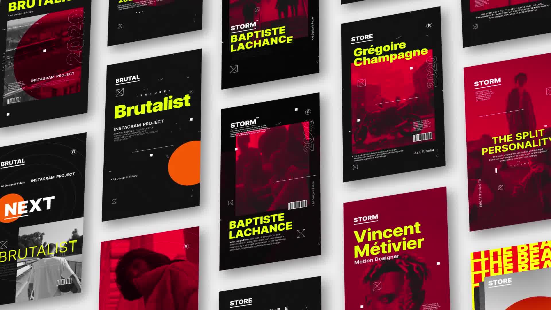 Brutalist Instagram Videohive 28814640 After Effects Image 11
