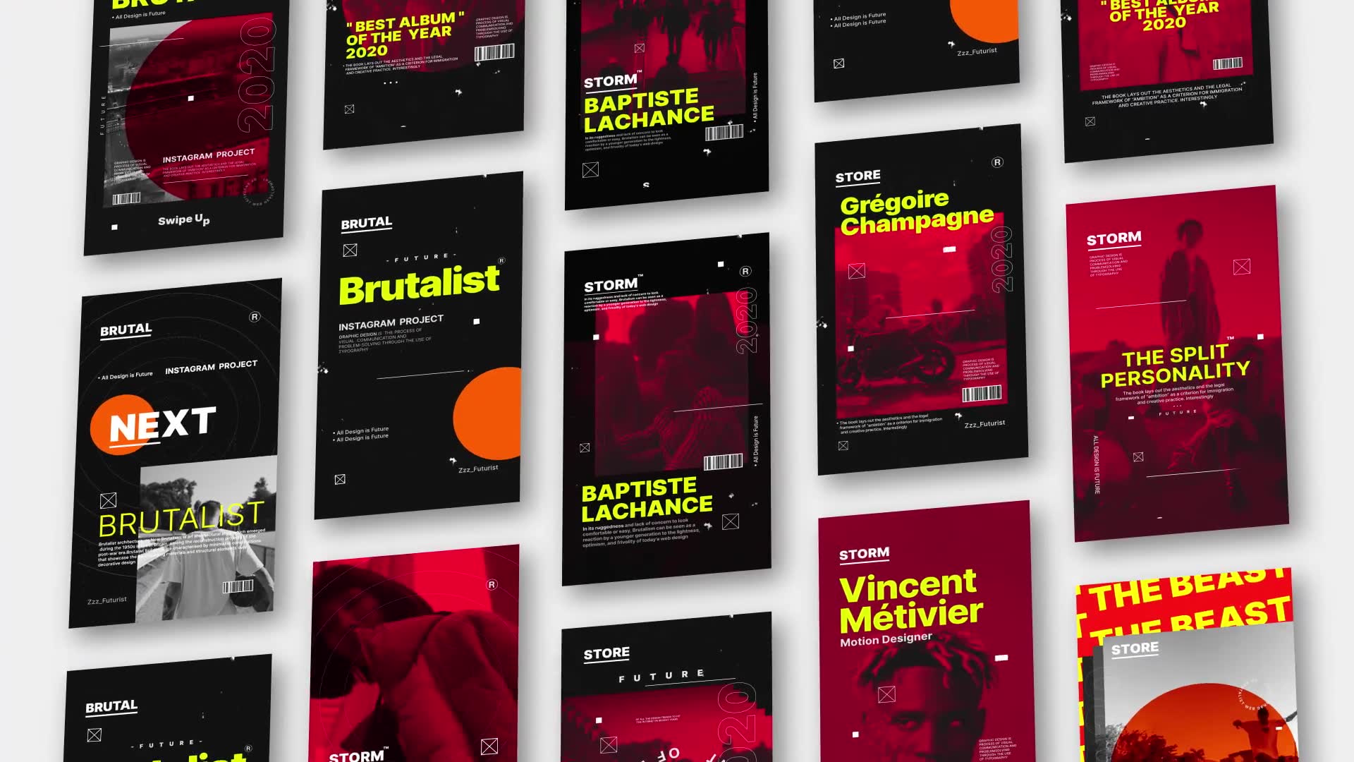 Brutalist Instagram Videohive 28814640 After Effects Image 2