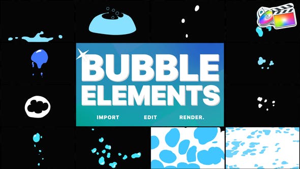Bubble Elements | FCPX - Download Videohive 29850831