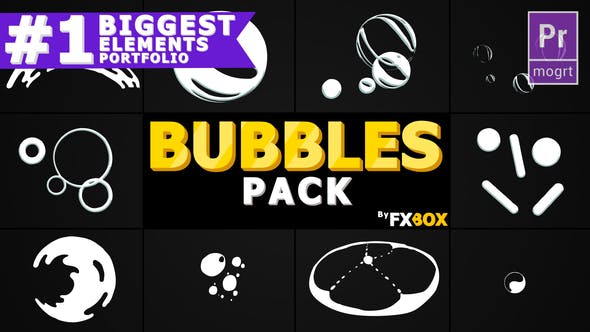 Bubble Elements | Premiere Pro MOGRT - Videohive 23194805 Download