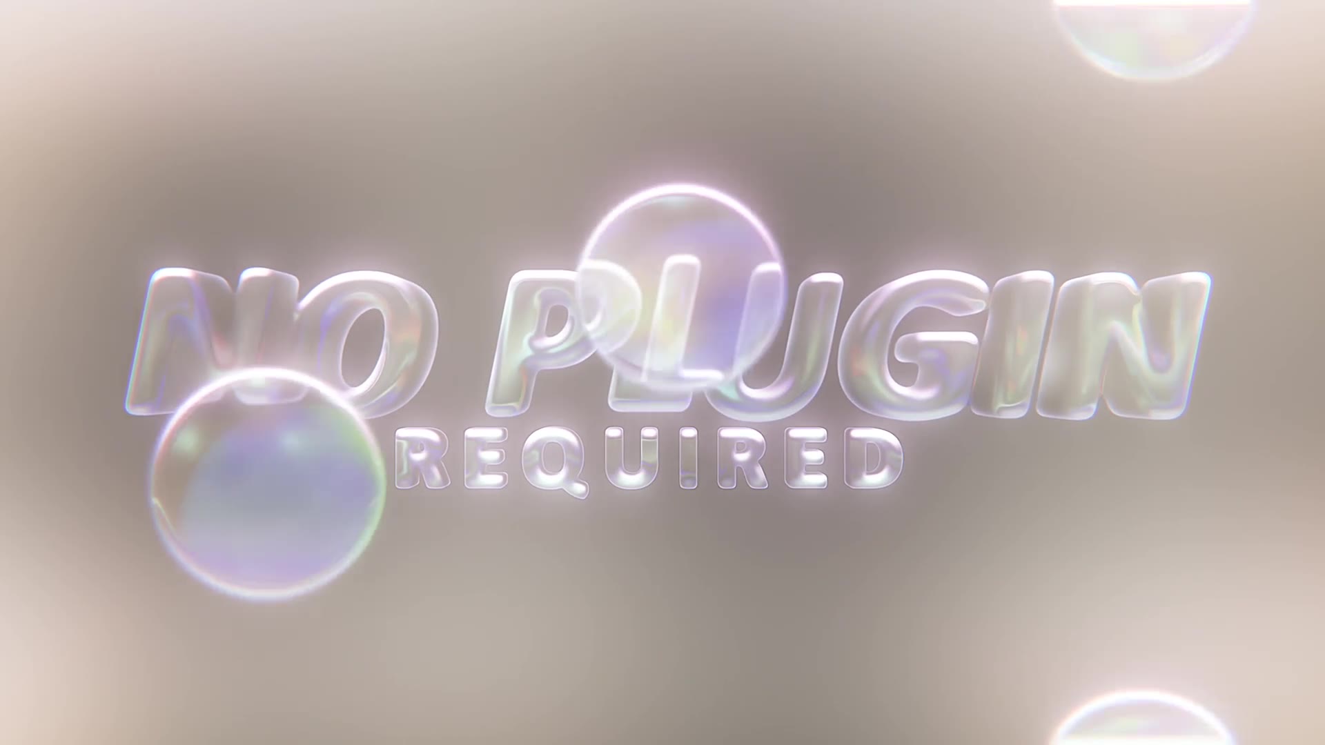 Bubbles Logo Text Intro Videohive 39551543 After Effects Image 2
