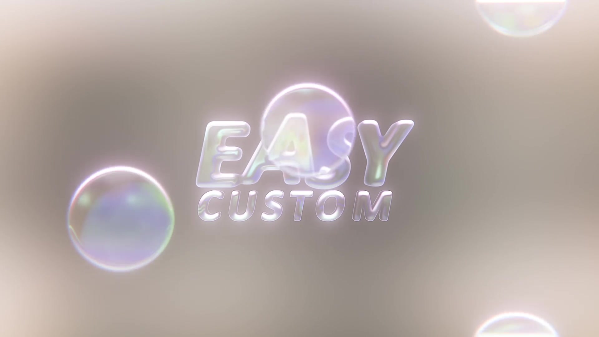 Bubbles Logo Text Intro Videohive 39551543 After Effects Image 3