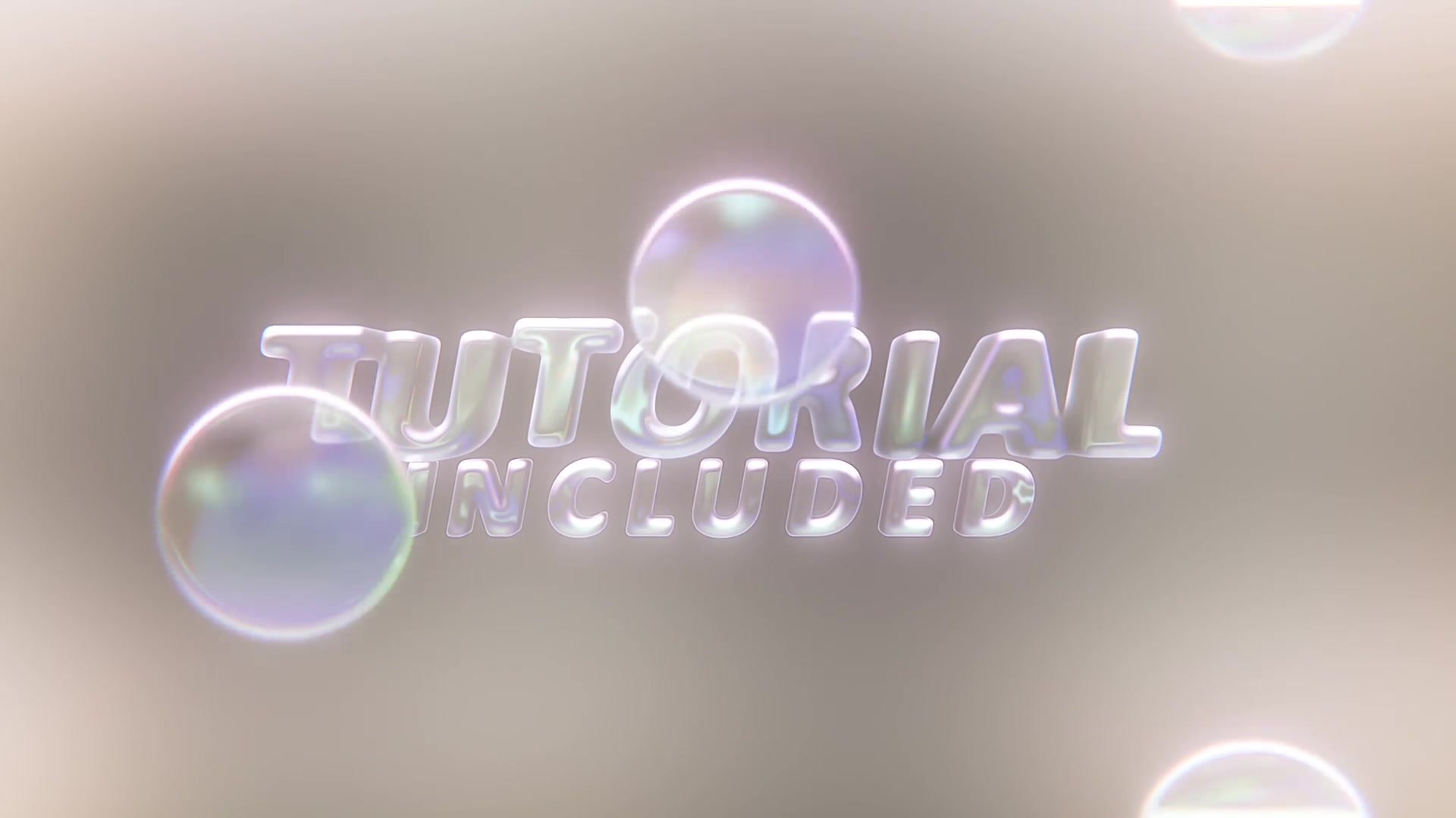 Bubbles Logo Text Intro Videohive 39551543 After Effects Image 5