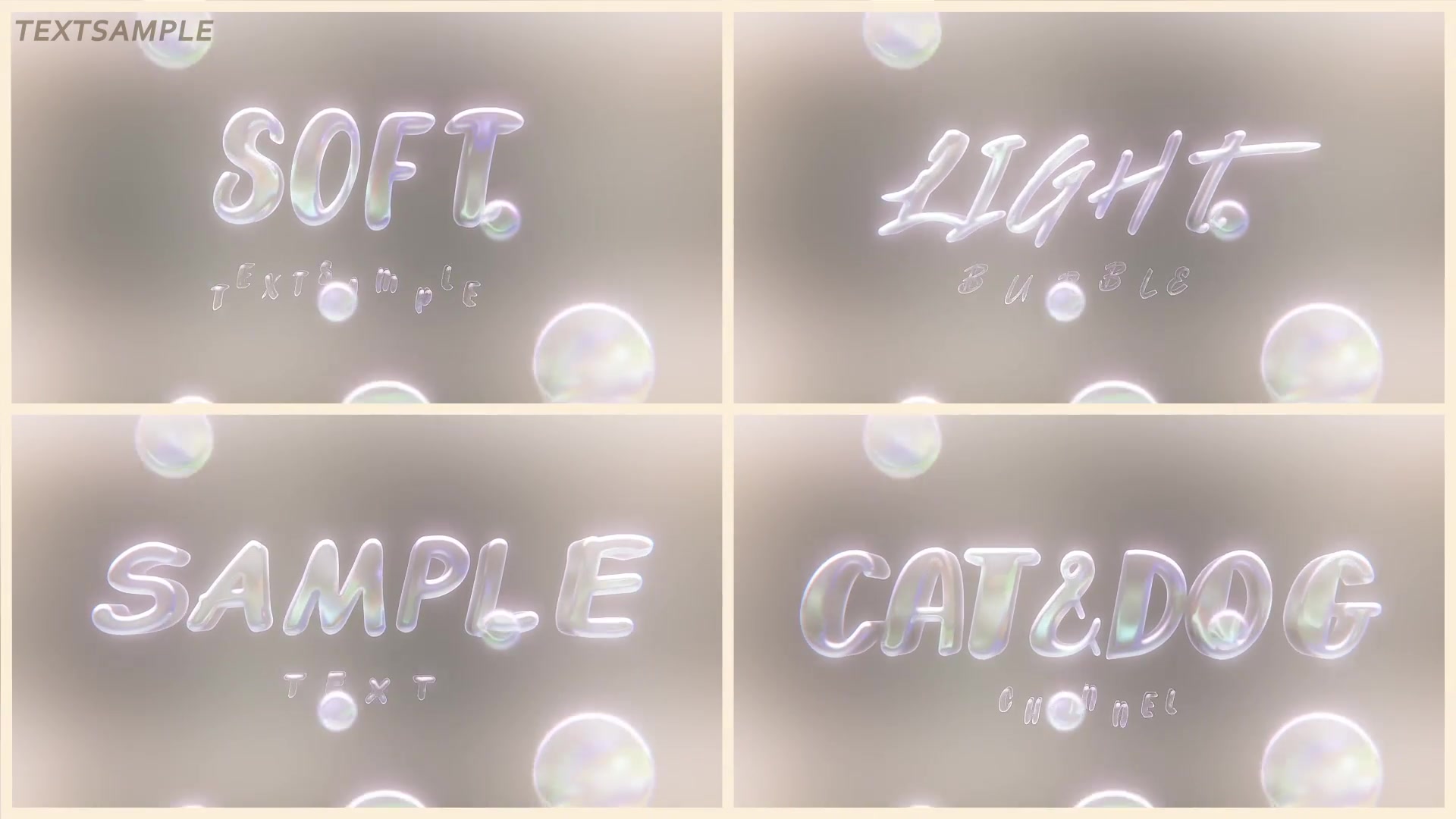 Bubbles Logo Text Intro Videohive 39551543 After Effects Image 7