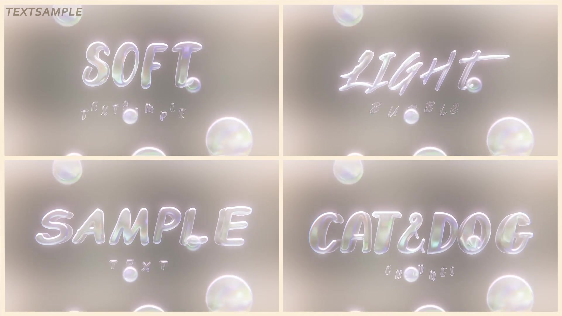 Bubbles Logo Text Intro Videohive 39551543 After Effects Image 8