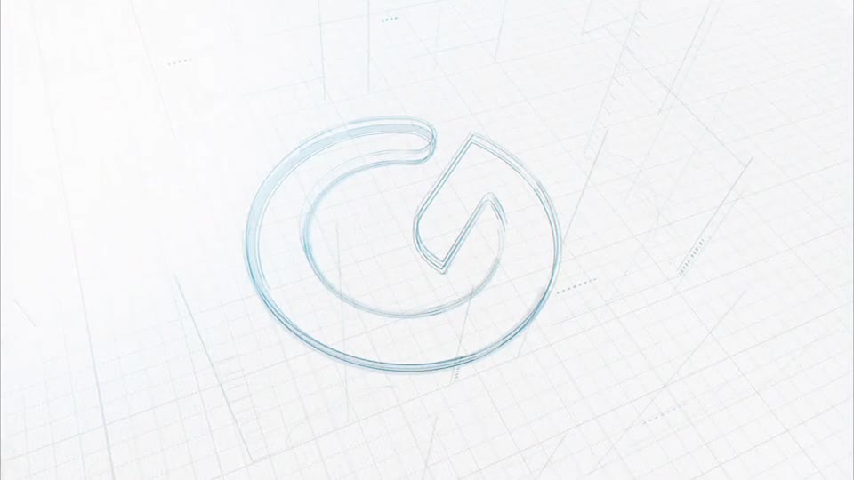 Build A Logo | Technical Drawings Videohive 34340754 After Effects Image 1