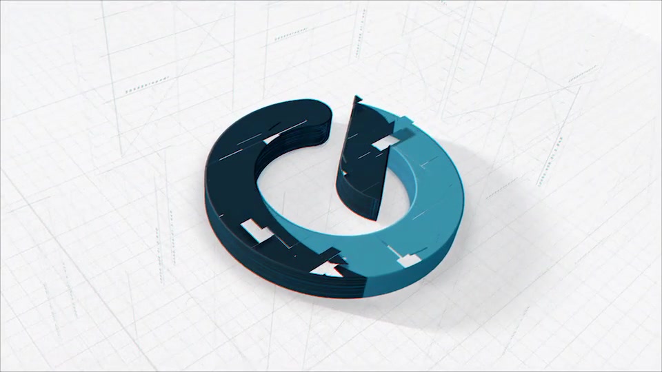 Build A Logo | Technical Drawings Videohive 34340754 After Effects Image 2