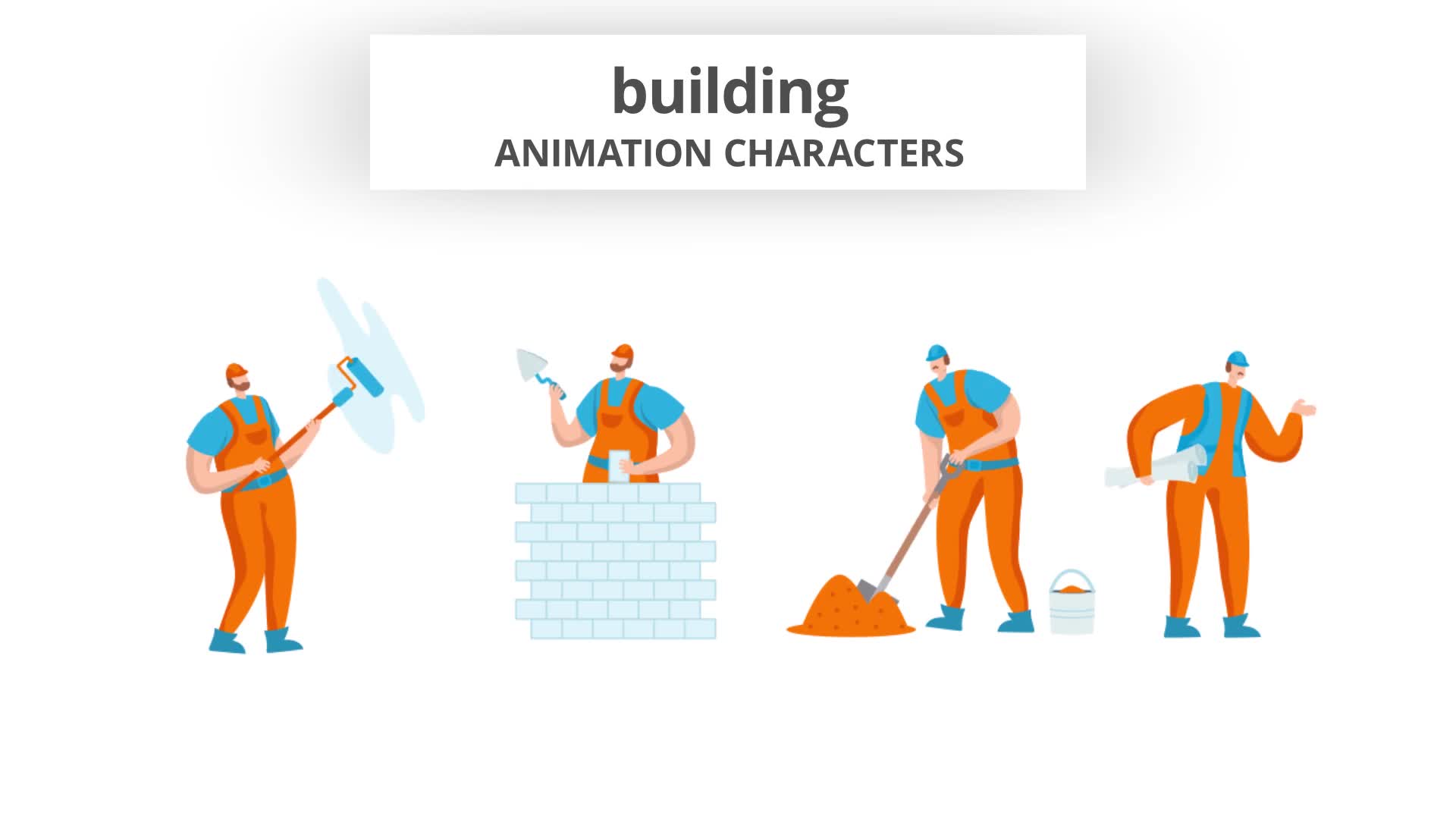 Building Character Set Videohive 29102405 After Effects Image 10