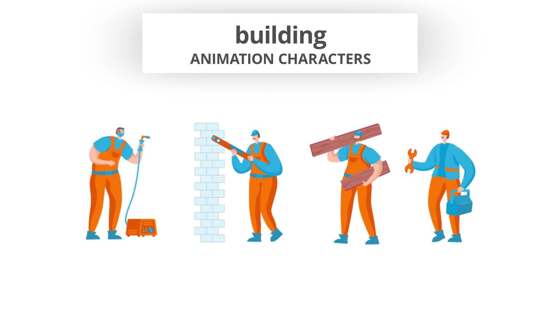 Building Character Set Videohive 29102405 After Effects Image 4