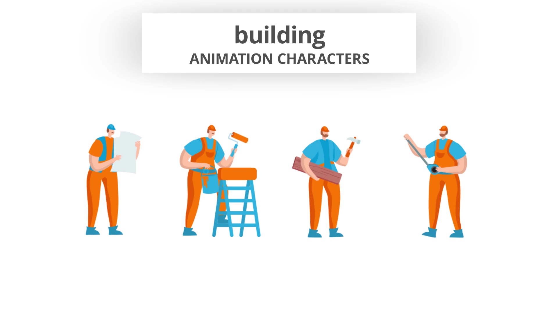 Building Character Set Videohive 29102405 After Effects Image 7