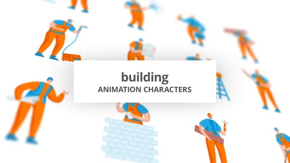 Building Character Set - Download 29102405 Videohive