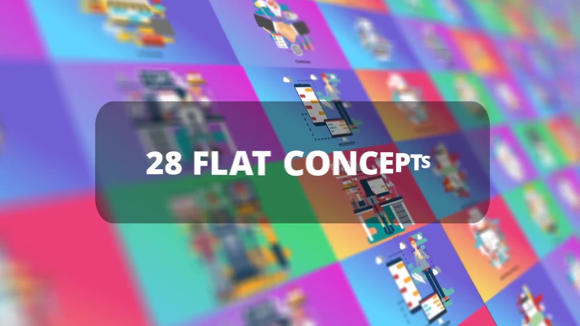 Bundle Business Flat Concepts - Download Videohive 23312153