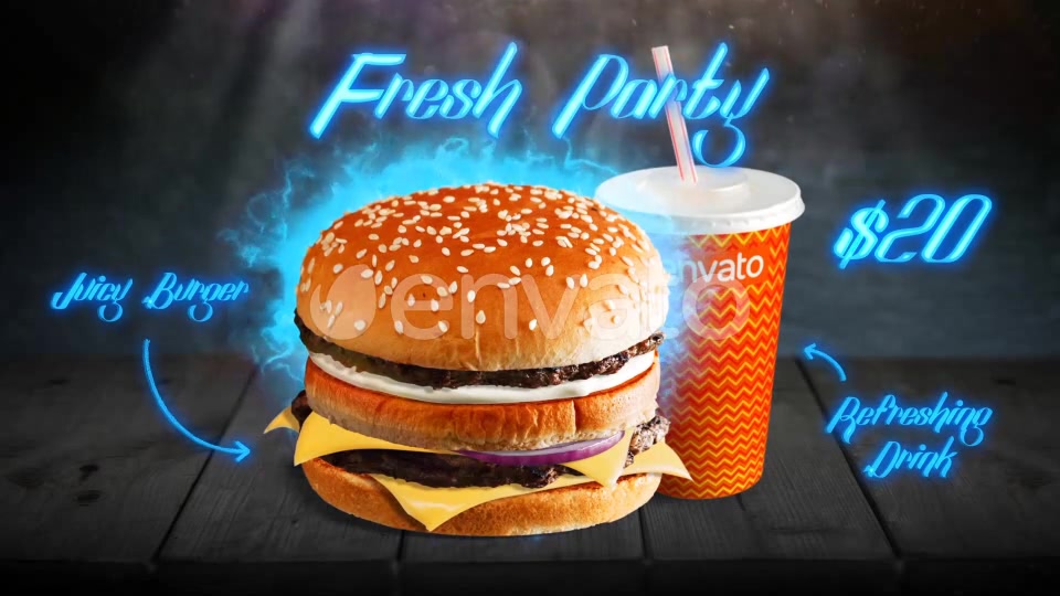Burger & Fast Food Promo Videohive 22393691 After Effects Image 12