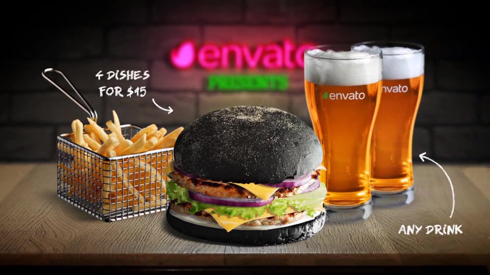 Burger & Fast Food Promo Videohive 22393691 After Effects Image 6