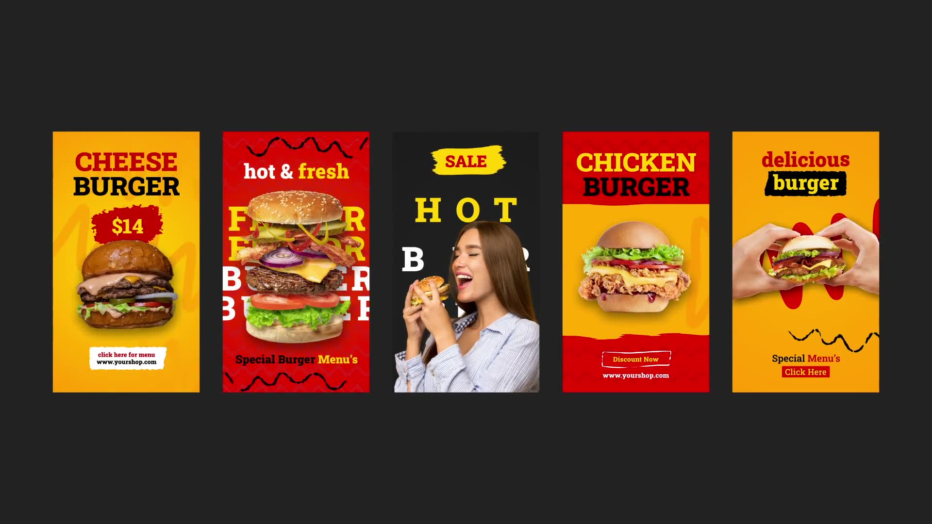 Burger Instagram Reels Videohive 41719531 Premiere Pro Image 6