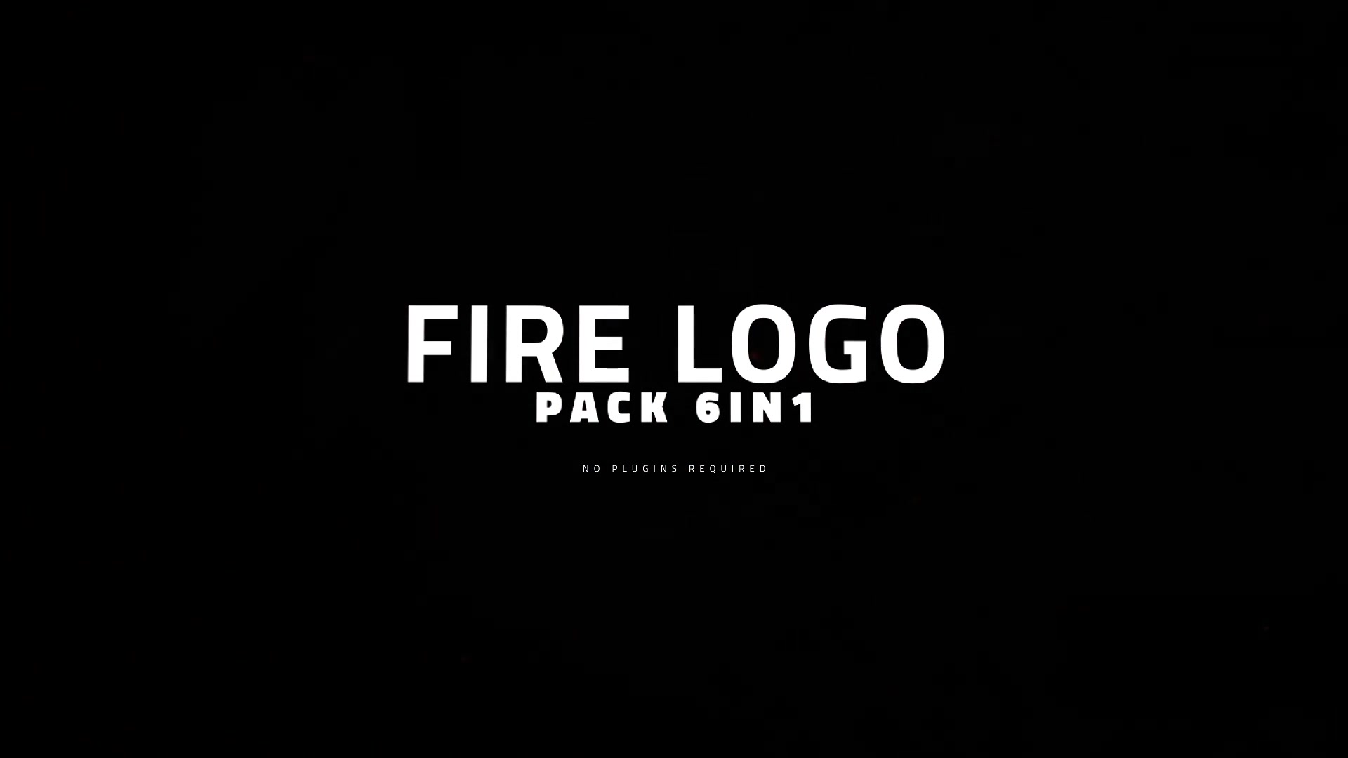 Burn | Fire Logo Pack 6in1 Videohive 33516509 After Effects Image 6