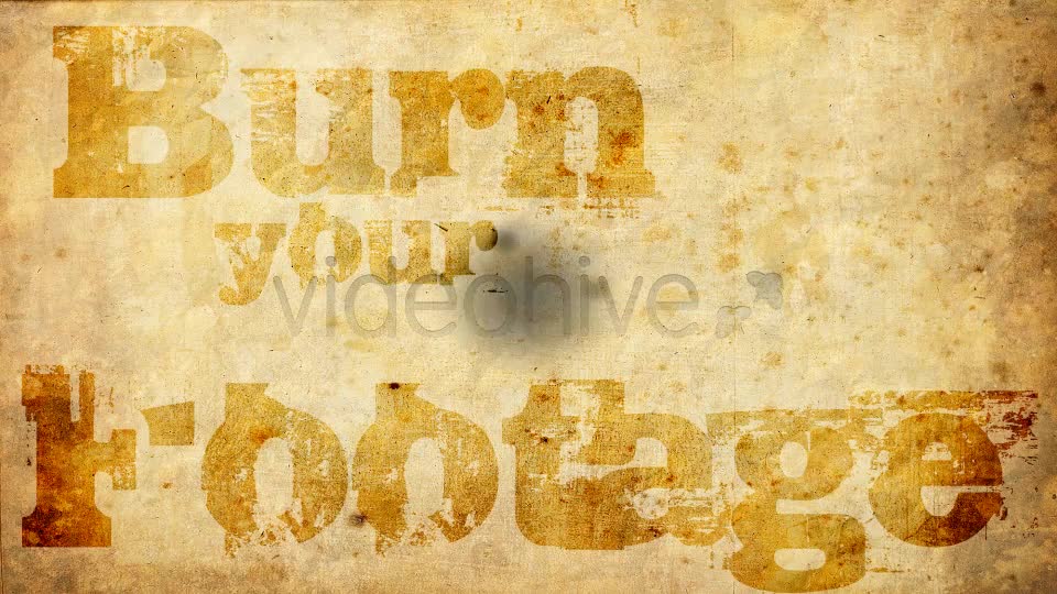 Burn Smoke Transition - Download Videohive 99919