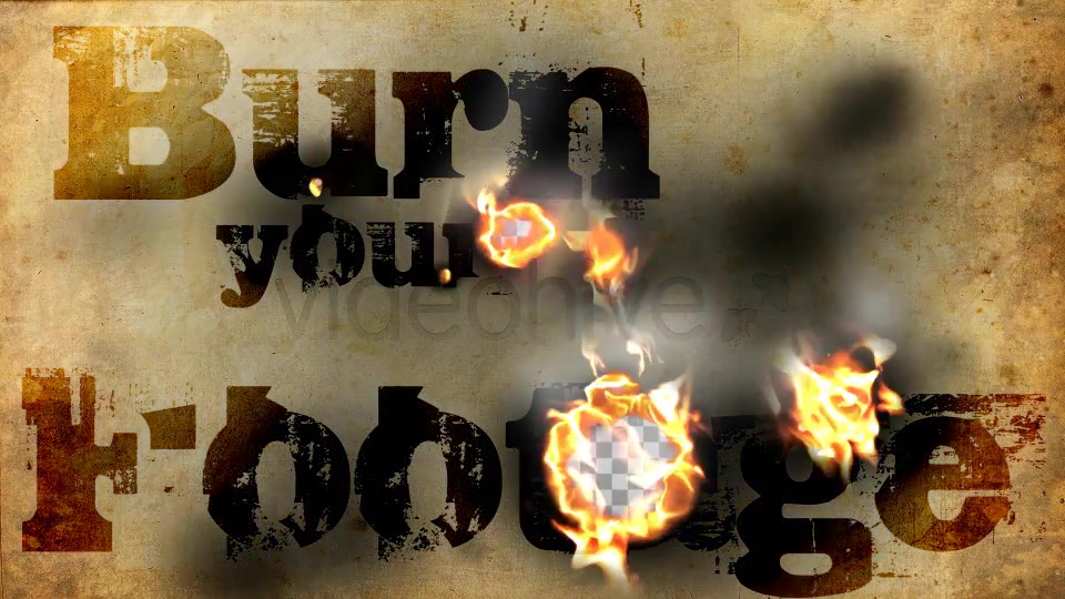 Burn Smoke Transition - Download Videohive 99919