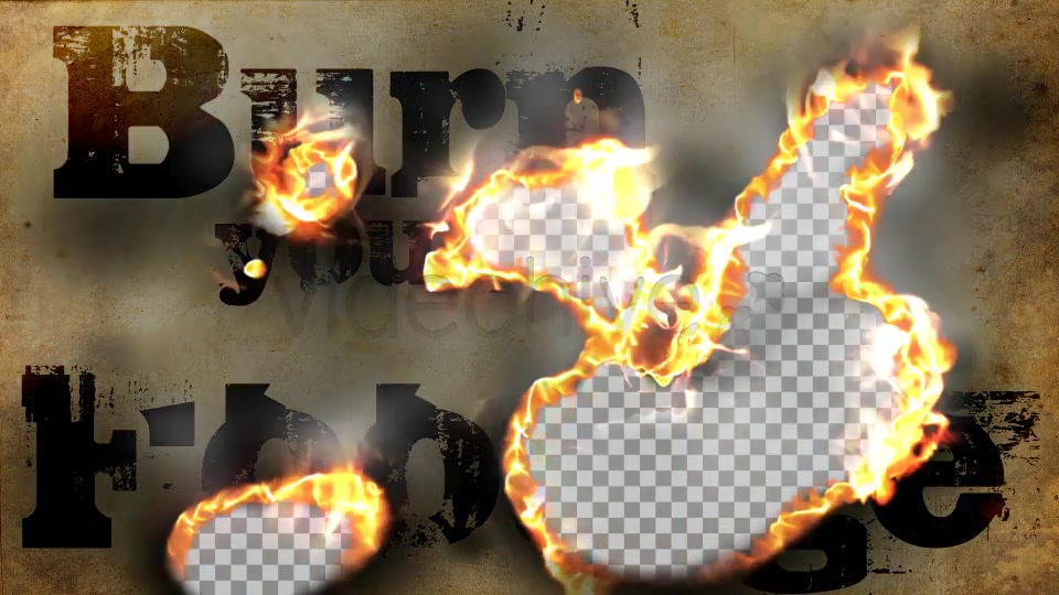 Burn Smoke Transition - Download Videohive 99919