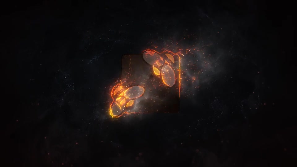 Burning Fire Logo - Download Videohive 21370383