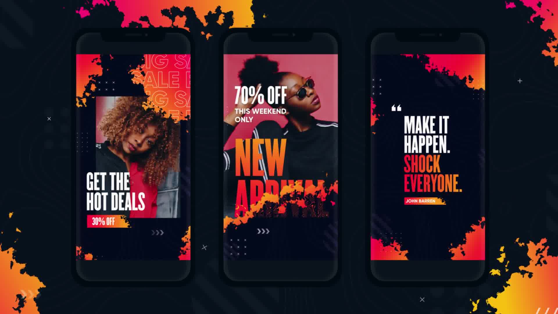Burning Instagram Stories Videohive 27679628 After Effects Image 11