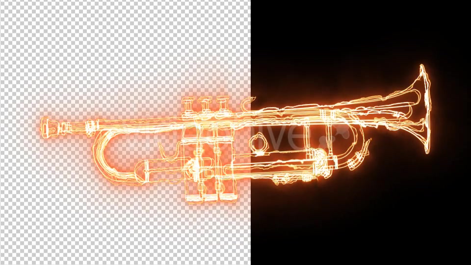 Burning Jazz Trumpet - Download Videohive 16219559