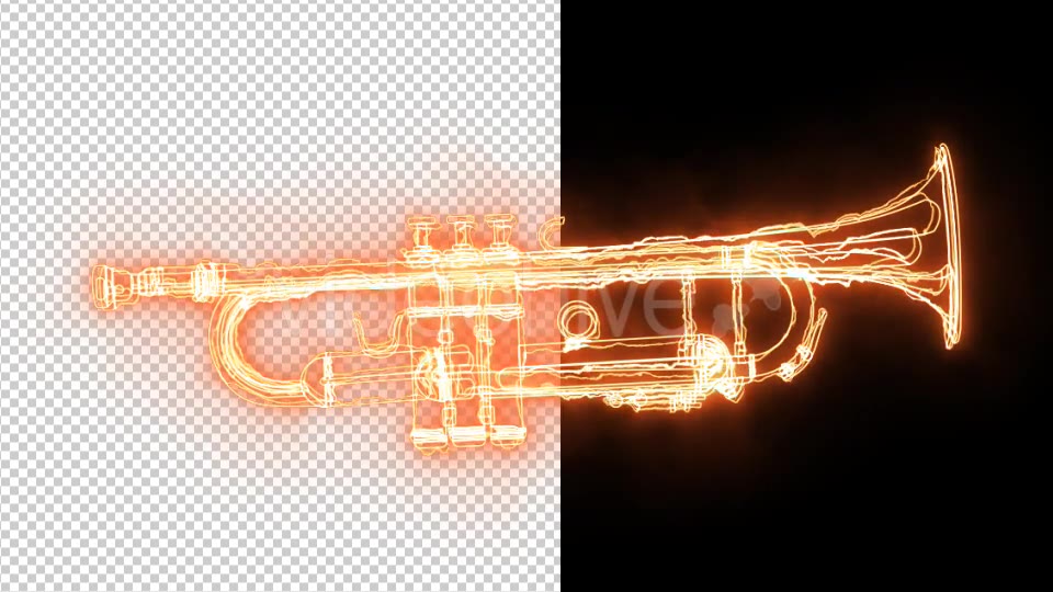 Burning Jazz Trumpet - Download Videohive 16219559