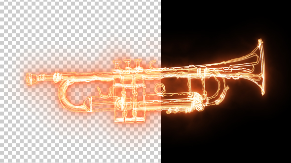 Burning Jazz Trumpet - Download Videohive 16219559