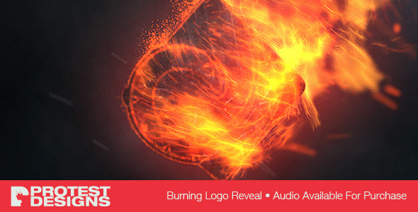 Burning Logo Reveal - Download Videohive 6530462