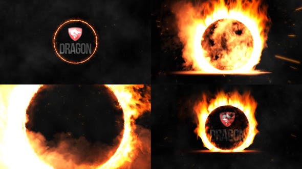 Burning Logo Reveal - Videohive 32685380 Download