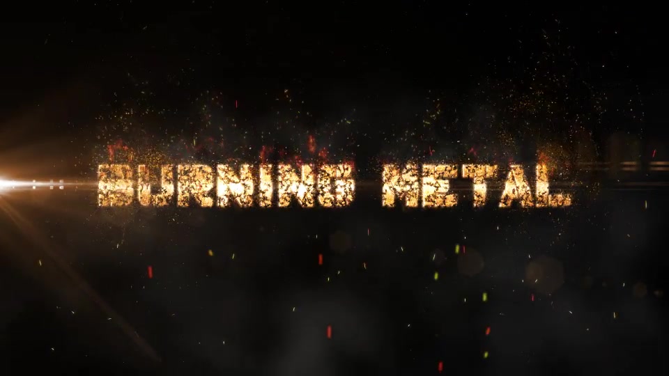 Burning Metal Videohive 6020354 After Effects Image 3
