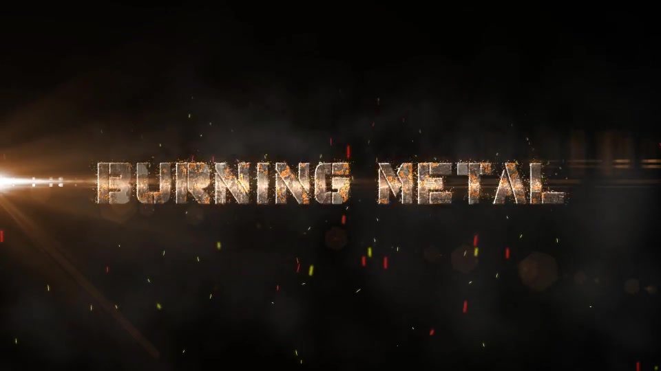 Burning Metal Videohive 6020354 After Effects Image 4