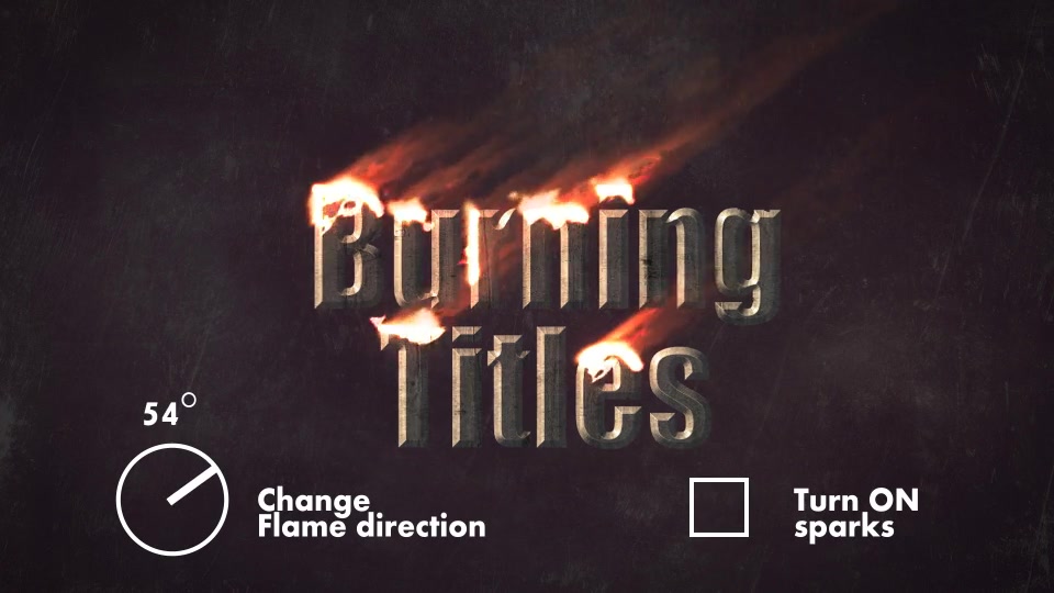 Burning TItles Videohive 21775445 After Effects Image 10