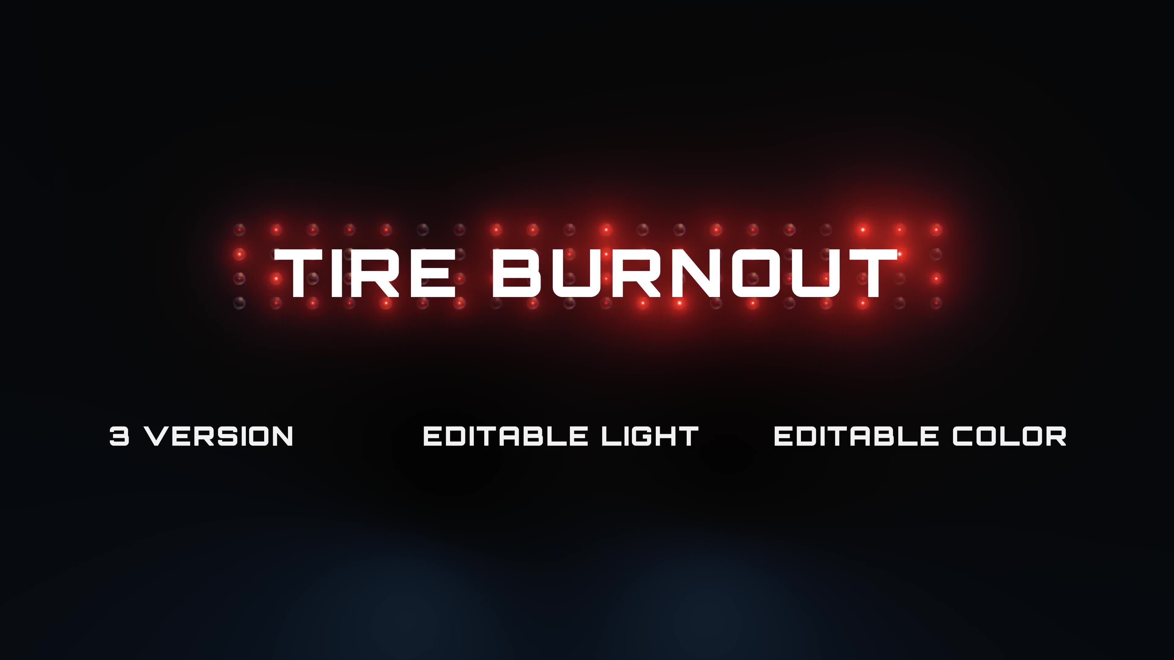 Burnout Tire Videohive 33670186 After Effects Image 2