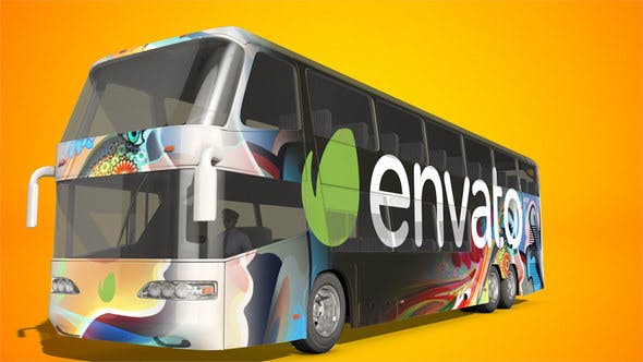 Bus Mock Up - Download Videohive 23116602