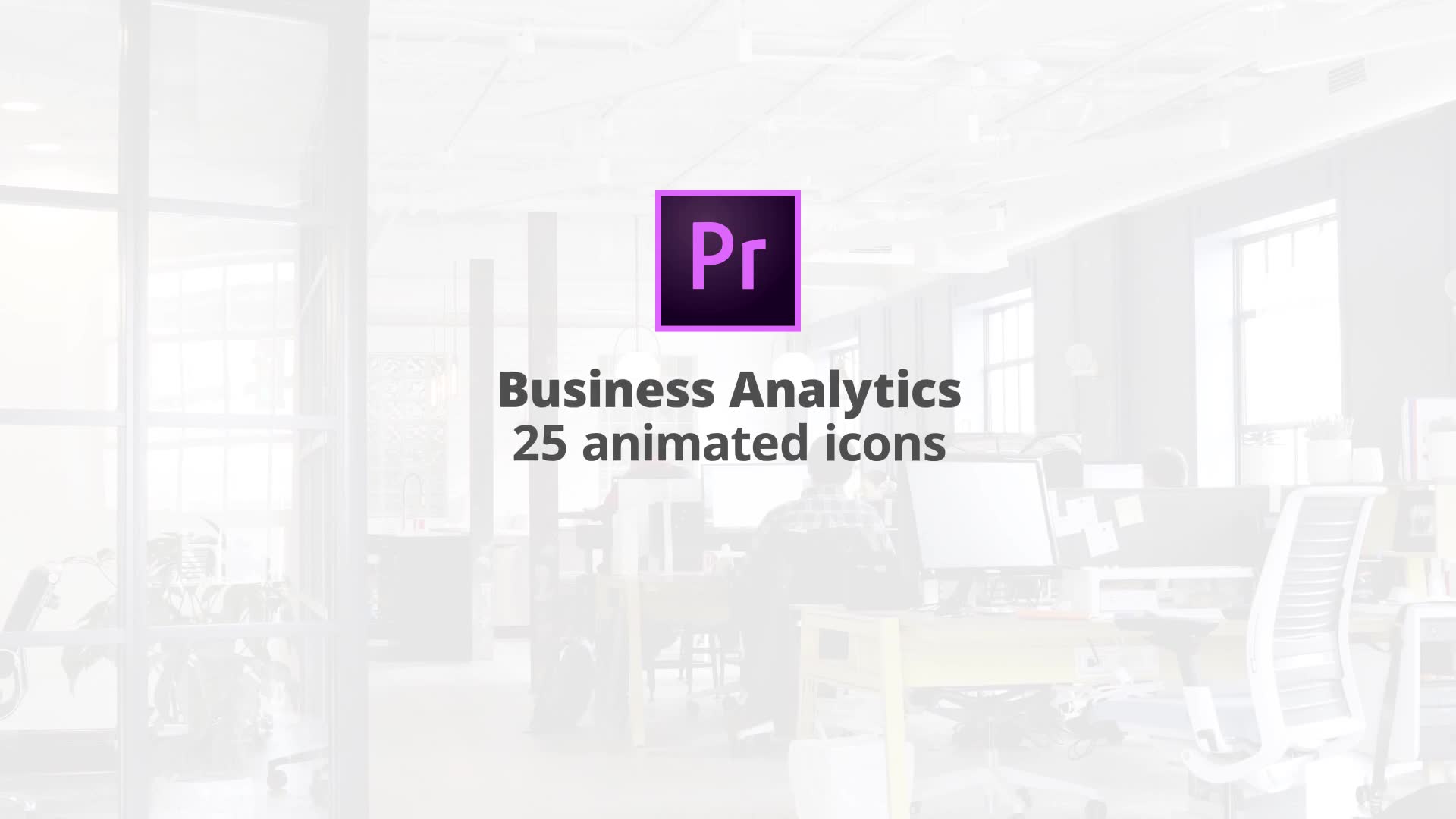 Business Analytics Flat Animation Icons (MOGRT) Videohive 23659562 Premiere Pro Image 2
