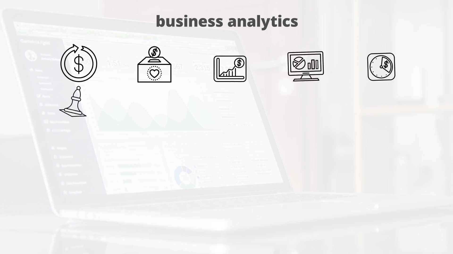Business Analytics – Thin Line Icons Videohive 23595702 After Effects Image 4