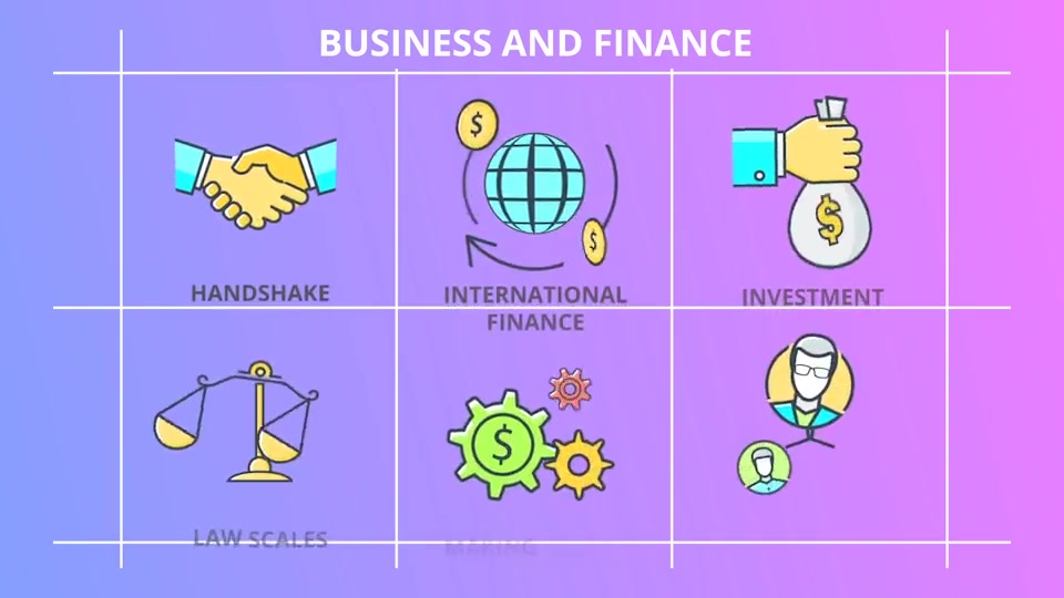 Business And Finance 30 Animated Icons - Download Videohive 21298356